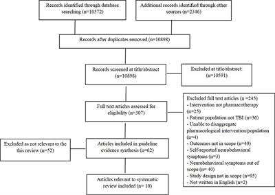 The Efficacy and Harms of Pharmacological Interventions for Aggression After Traumatic Brain Injury—Systematic Review